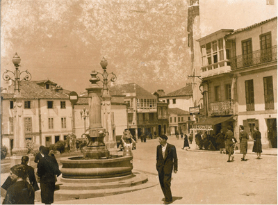 Plaza de Galicia 1950  15 aos
