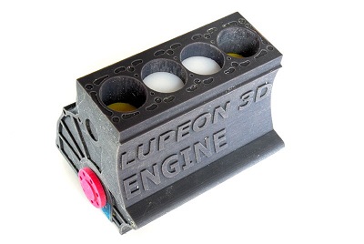 Motor feito por Lupen con impresin 3D