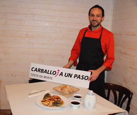 Gustavo Fernndez Lage, cocinero y propietario de A Pedra