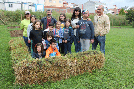 La iniciativa de cultivo en paja ser pionera en Galicia